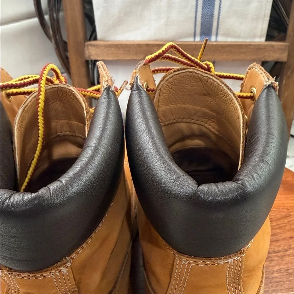 Timberland Womens Kenniston Wheat Tan Nubuck Leather Lace Up Boots - Picture 7 of 9